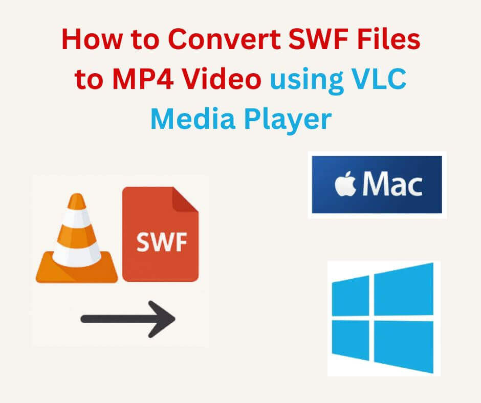 Convert SWF to MP4 on Windows, Mac, and Android with VLC Media Player, Adobe Animate, or online free tools. Simple, fast, and beginner-friendly.